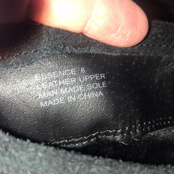 Super cute black, suede booties! - Picture 2 of 4